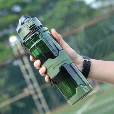 Supercapaciteit Buitensporten Waterkoker Transparante Stuiterende Fitness Tritan Waterbeker Cadeau Plastic Ruimtebeker 700ml