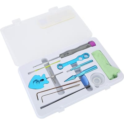13-DELIGE SET Vismolen Baitcasting Reel Reparatiekit Onderhoud DIY Verwijderen Gemodificeerde Set white
