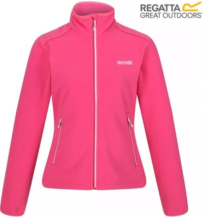 De Regatta Floreo IV fleece met volledige rits - dames - sneldrogend - Donkerroze