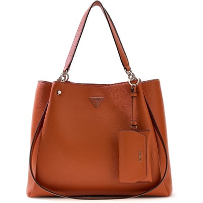 GUESS schoudertas shopper Lorella Girlfriend Tote Ginger oranje