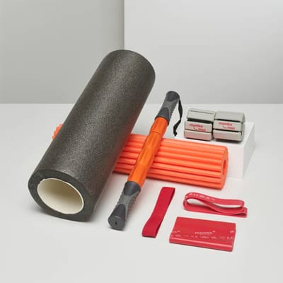 Mambo Max Leg Day Set - Complete Trainingsset met Weerstandsband, Resistance Loop, Enkelgewichten & Foam Roller