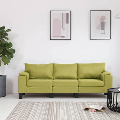 vidaXL Bank Groen Stof