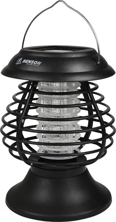 Muggenlamp – vliegenlamp - UV insectenvanger met zuigfunctie – gifvrij – binnen/buiten
