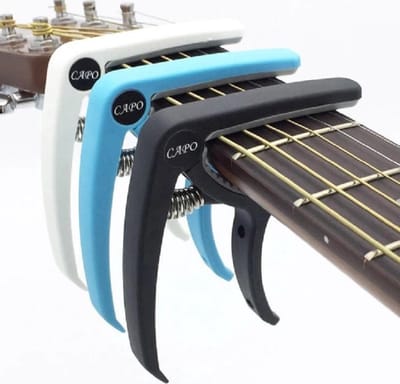 Finnacle - Gitaar Capo - Gitaarklem - Muziek - Instrument - Akoestisch - Elektrisch - Zwart