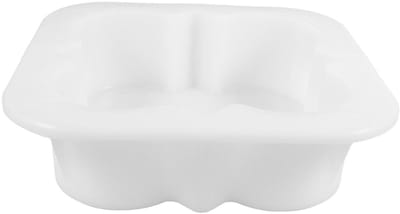 Betonmal Vorm - Pad Maker - Tuinpad Aanleggen - Schoon Patroon - 21.5 cm - Wit