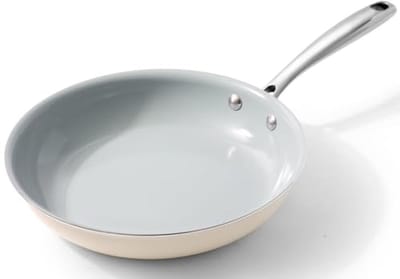 Keramische Koekenpan - 9,5 Inch Antiaanbakpan voor Gezond Koken