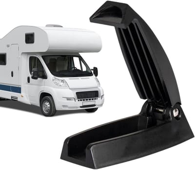Deurhouder Vergrendeling - Caravan Deurvastzetter - Reizen en Kamperen - Stevige ABS Constructie - 10 x 8 x 3 cm