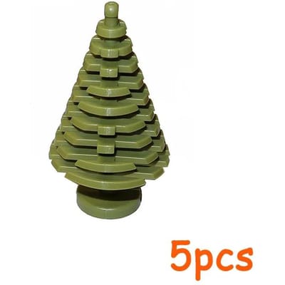 MOC Planten Stad Dennentak Struik Gras Bloem Decoratie Accessoires Bouwstenen 3778 3471 2435 6064 52208 Stenen