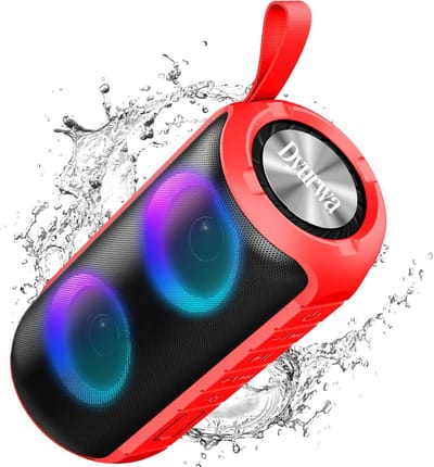Draagbare Speaker - Draadloze Audio - Muziek Luisteren - Krachtige Bas - 12.7 cm - Zwart