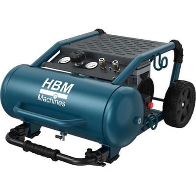 HBM olievrije stille compressor, 19 liter