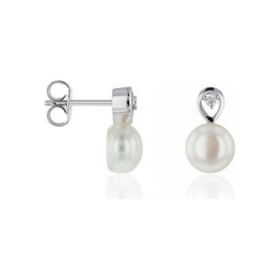 Luna-Pearls Dames oorsieraden oorknoppen Oorringen 312.1547