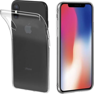 ebestStar - Hoes geschikt voor iPhone X, iPhone XS Apple, Back Cover, Beschermhoes anti-luchtbellen hoesje, Transparant