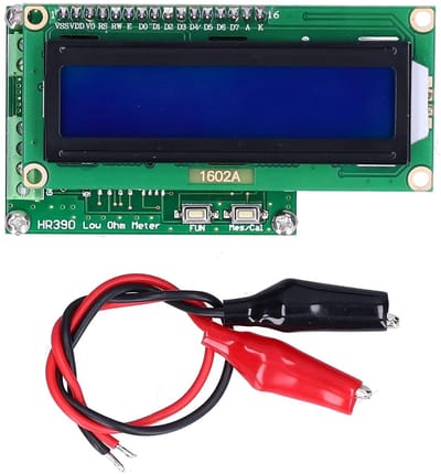 Lage Weerstand Ohmmeter - Capaciteitstester - Elektronische Circuits Testen - Hoge Nauwkeurigheid - 0.001-120 Ohm