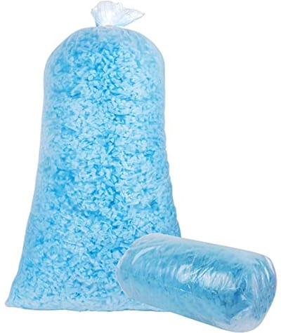Versnipperd Traagschuim Vulling voor Zitzakken - 2,3 kg Zacht en Comfortabel Schuim voor Kussens, Hondenbedden en Meubels