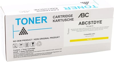 ABC huismerk toner geschikt voor Utax CK-5514Y geel geschikt voor Utax 402ci 502ci Triumph Adler 402 ci 502 ci