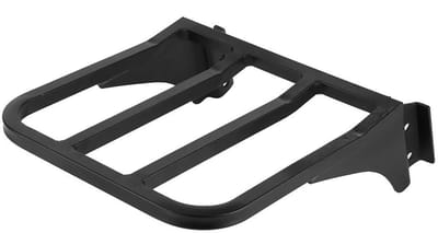 Solidchoice - Dailygoody - Motorfiets Bagagerek - Rugleuning - Hoogwaardig Staal - Zwart - Achterdrager - Geschikt voor XL/FLST-modellen