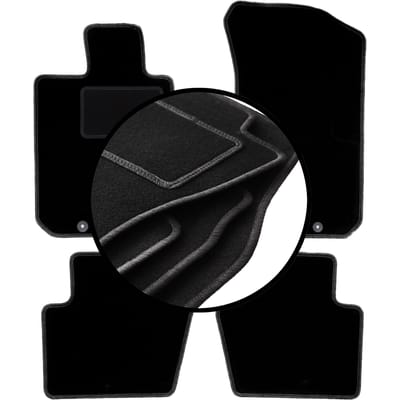 Complete set veloursmatten voor: Honda Legend IV sedan (2004-2012)