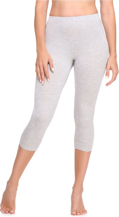 Ladeheid LA-LA40-202-LE Dames 3/4 Leggings - Sport - Vrijetijdsbroek - Capri - Viscose - Sporbroek - Yogabroek - Gemêleerd - 36