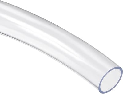 Transparante PVC buis 25mm ID 30mm OD, 1 meter lang, flexibel en lichtgewicht voor industriële, agrarische en laboratoriumtoepassingen, 1 stuk