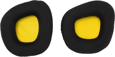 2 Stuks Vervangende Oorkussens voor Draadloze Hoofdtelefoons, Geluidsisolatie, Ademend Mesh en Zacht Kunstleer Earpads