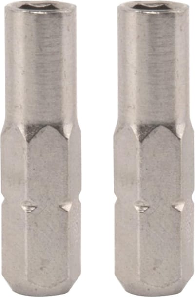 Hex schroevendraaier bits en bitadapter 1/4 inch, magnetische converter van 6.35mm naar 4mm, ideaal voor precisiewerk en klussen