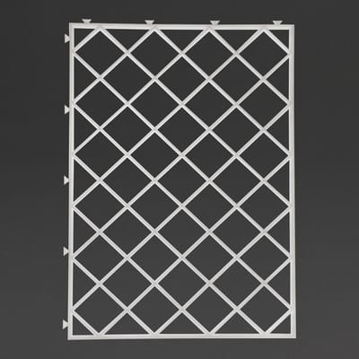 Glazenmatten 23,2x21,5cm (10 stuks)