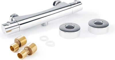Miomare Thermostatische douchekraan - 26,2 x 3 x 4,5 cm