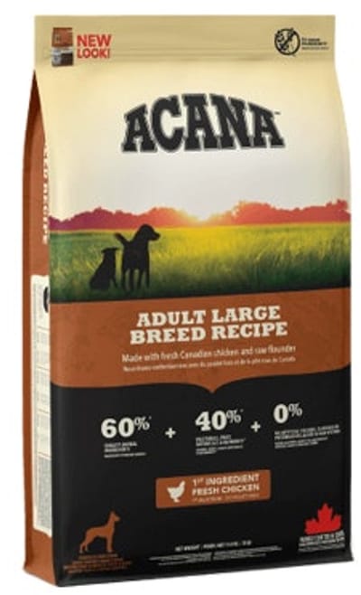 Acana Adult Large Breed Dog Heritage - 2 x 11,4 kg