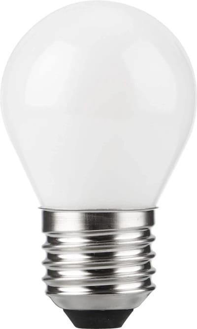 SPL E27 LED Lamp 4W Dimbaar - CRI 93 - Extra Warm Wit - LED Filament G45 - Opaal - Vervangt 25W - Per Stuk