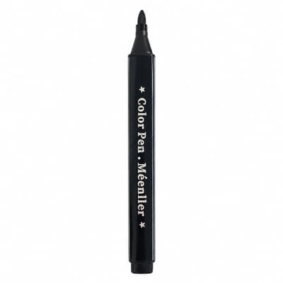 Tekenstift voor kinderen - zwart, 1 stuk - uitwasbaar met grote inktvulling - voor school en tekenatelier - basisverpakking