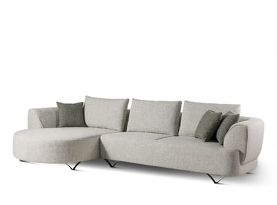 MASSIVMOEBEL24.DE hoekbank beige 100% polyester 308x173x72 cm SOFAS deels gemonteerd