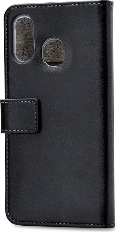 Mobilize Telefoonhoesje geschikt voor Samsung Galaxy A40 Hoesje | Mobilize Classic Gelly Wallet Bookcase Portemonnee | Pasjeshouder voor 2 Pasjes | Telefoonhoesje voor Pinpas / OV Kaart / Rijbewijs - Zwart