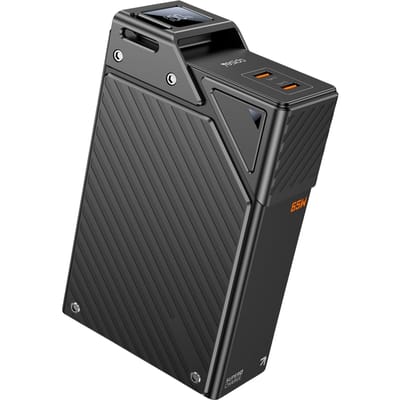 Yesido 20.000mAh 65W Fast Charging Portable Powerbank Zwart 20.000 mAh