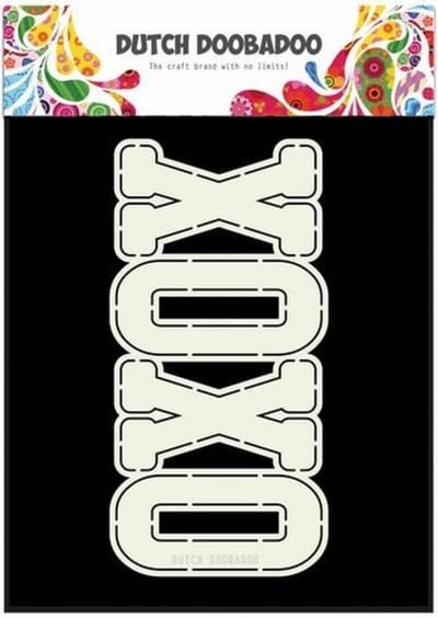 DDBD Dutch Card Art Xoxo A4