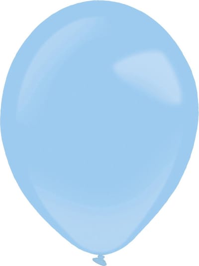 Amscan Ballonnen 35 Cm Latex Pastelblauw 50 Stuks