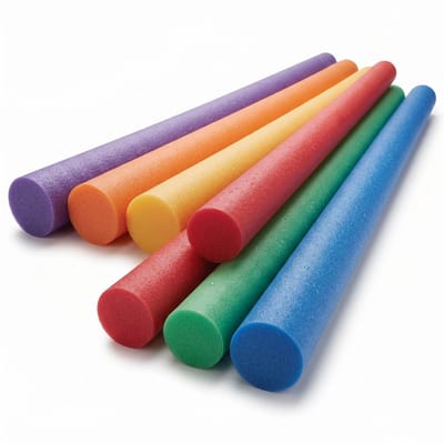 Cheqo® Zwemnoedel - Zwemnoodle - Zwem Noodle - Foam Noodle - Pool Noodle - Zwembad Noodle - Aqua Noodle - Drijfbuis - Zwemstaaf - Zwemslang - Zwembuis - Water Noodle - Hulp bij Zwemmen voor Kinderen en Volwassenen - Waterspeelgoed