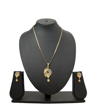 N3 Collecties Goud plated sieraden set met oorbellen voor vrouwen