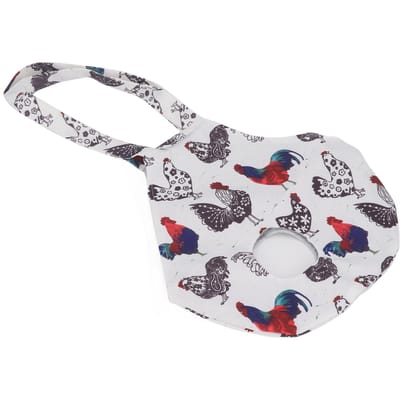Kippen Draagtas Ademend Waterdicht Makkelijk Schoon Te Maken Pluimvee Draagtassen voor Hok Haan Hen Groot voor Meer Dan L 120x60x0.3cm / 47.2x23.6x0.1in white