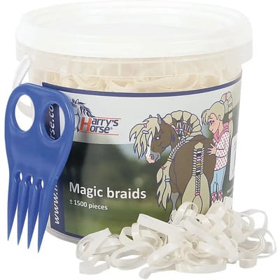 Harry's Horse - Magic Braids Pot - Wit