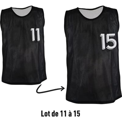 Omkeerbare stola's met nummers (N° 11 tot 15) Sporti (x5)