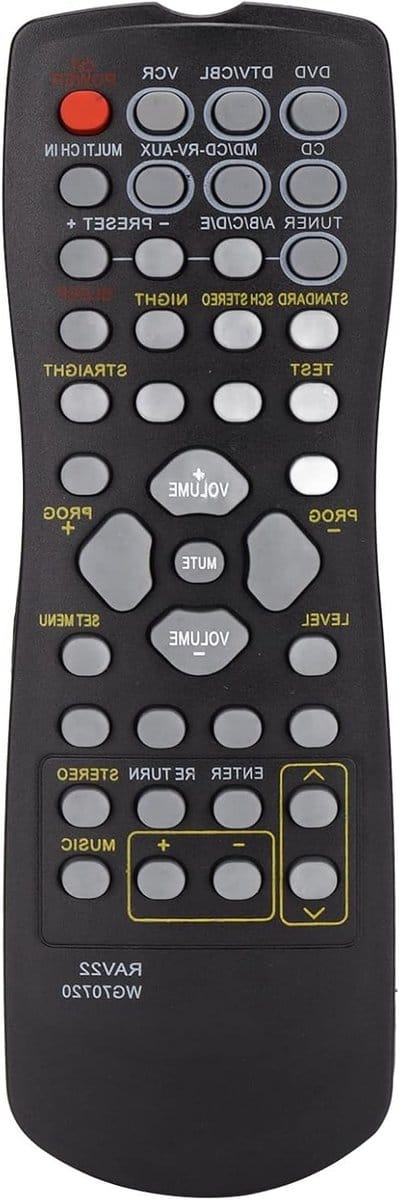 Universele Afstandsbediening voor RX-V340, RX-V350, RX-V357, RX-V359 en RX-V420 DVD Ontvangers met Vervangingsfunctie