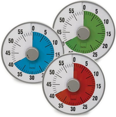 TimeTex Timer 60 min Geluidloos - L (19cm) Groen