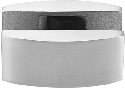 Dailygoods- Bodemgeleiding Roestvrij Staal 304 - Verstelbaar voor Glasdikte 8-14 mm - Frameloze Glazen Schuifdeuren - Douchewanden - Hoge Kwaliteit - Veilige Pasvorm - Deurgleiding