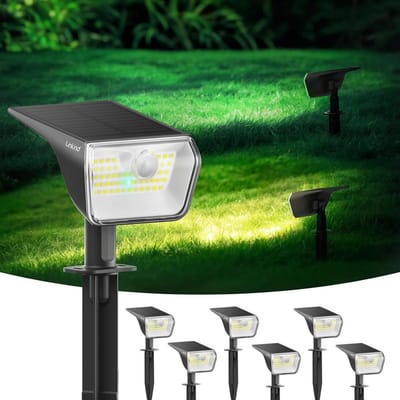 Zonnelampen voor Buiten met Bewegingsmelder - 800 Lumen, 60 LED's, IP67, 8m Bereik