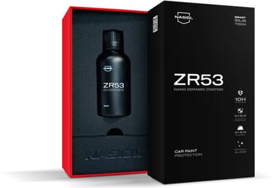 NASIOL - ZR53 - 10H - Nano Ceramic Coating - 3 Year Protection - 50ml