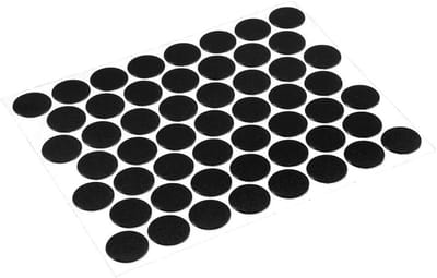 Schroefgat Covers - Afdekdoppen - Schroeven Verbergen - Zelfklevend Getextureerd - 9/16 inch - Zwart