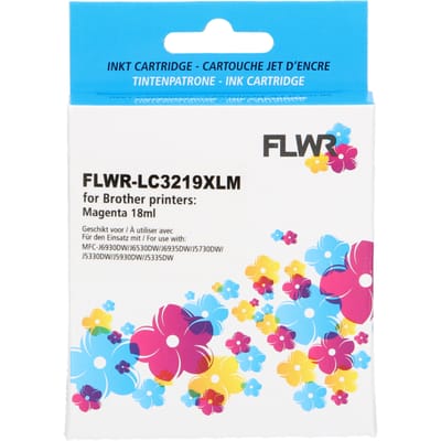 FLWR - Cartridges / Brother LC-3219XLM / magenta / Geschikt voor Brother