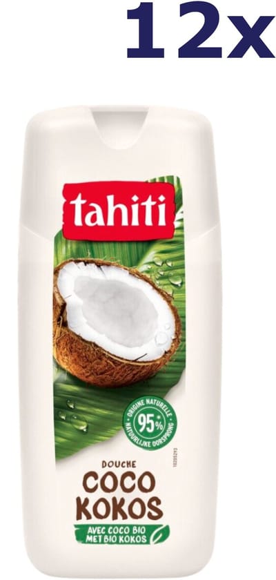Tahiti - Douchegel - Kokos - 300ml x 12