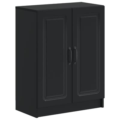 vidaXL - Badkamer - Opbergkast - UTRECHT - Zwart - 59,5 - x - 31 - x - 77 - cm