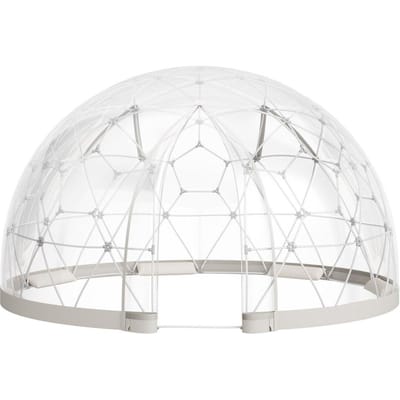 12 x 7,2 ft Tuin Bubble Tent voor 4-7 Personen Buiten Helep Geodetische Koepel